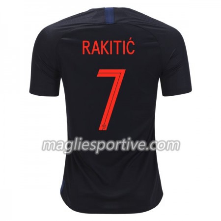 Completo Calcio Croazia Rakitic 7 Divisa Trasferta Mondiali 2018